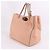Mulberry Medium Tote Bag aus Leder Pfirsich - Ansicht 3