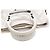 Balenciaga Borsa Tote Small e Borsa a Tracolla White Le City - vista 11