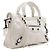 Balenciaga Borsa Tote Small e Borsa a Tracolla White Le City - vista 3