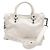 Balenciaga Borsa Tote Small e Borsa a Tracolla White Le City - vista 4