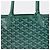 Goyard Mini Anjou Tote Bag Green - vista 3