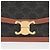 Céline Borsa a tracolla Trio Canvas Tan - vista 3
