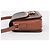 Céline Borsa a tracolla Trio Canvas Tan - vista 5