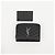 Autre Marque Cartera Compacta Zip Around Negra Plata - vista 11