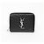 Autre Marque Cartera Compacta Zip Around Negra Plata - vista 2