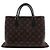 Louis Vuitton Borsa Tote e borsa a tracolla Monogram Canvas Noir Flower - vista 4