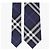 Cravatta in seta Burberry Check - vista 7