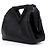Bottega Veneta Borsa Tote e a Tracolla Nappa Triangle Small Black Point Top - vista 2
