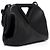 Bottega Veneta Borsa Tote e a Tracolla Nappa Triangle Small Black Point Top - vista 3