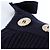 Christian Dior Kurzarm Strick Navy - Ansicht 4