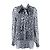 Christian Dior Seidenbluse Grau