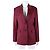 Hermès Wolljacke Burgund