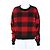 Dior Strickpullover Rot Schwarz