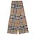Burberry Sciarpa in lana e seta a quadri GNT CHK GAUZE da donna