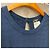Chanel COCO Knopf Kurzarm Strick Navy - Ansicht 3