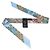 Gucci Seidenband-Schal mit Blumenprint - Ansicht 10