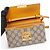 Gucci GG Supreme Mini Canvas Top Handle Shoulder Bag mit Paddle Lock Weiß - Ansicht 8