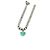 Tiffany & Co Estado da pulseira de bolas prateadas - vista 10