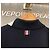 Thom Browne Diagonal Langarm-Strick mit Kragen in Navy - Ansicht 4