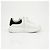 Alexander Mcqueen Sneakers Oversole White Black Tab - vista 11