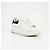 Alexander Mcqueen Sneakers Oversole White Black Tab - vista 2