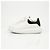 Alexander Mcqueen Sneakers Oversole White Black Tab - vista 8