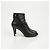 Botines Chanel de piel de cordero marrón - vista 3