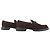 Gucci Mocassini con morsetto in camoscio marrone scuro - vista 6