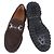 Gucci Mocassini con morsetto in camoscio marrone scuro - vista 7