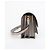 Marni Borsa a tracolla e crossbody Trunk in pelle Medium Grigio - vista 4