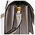 Marni Borsa a tracolla e crossbody Trunk in pelle Medium Grigio - vista 5