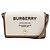 Burberry Mini Borsa a Tracolla in Pelle e Tela con Stampa Hosperry