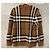Burberry Damen Strickoberteil aus Wolle mit Karomuster - Brown - Ansicht 2