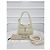 Gucci Borsa a tracolla Jackie Small in shearling Ivory - vista 10