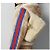 Gucci Borsa a tracolla Jackie Small in shearling Ivory - vista 11
