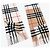 Burberry Contrast Check Kaschmirschal - Ansicht 14
