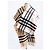Burberry Contrast Check Kaschmirschal - Ansicht 4