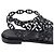 Hermès Sandali con cinturino da donna Noir - vista 12