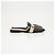 Mule Gucci in pelle marrone - vista 3