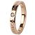 Tiffany & Co Fede nuziale in oro rosa e diamanti