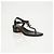 Chanel Sandali Classic CC con cinturino a catena dorata - vista 2