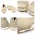Givenchy Sneakers Monumental Mellow da Uomo in Gomma Opaca Beige - vista 6