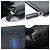 Prada Clutch Navy Saffiano Travel Stripe - vista 7