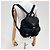 Prada Sac à dos Nylon Triangle Logo Small Black - vue 3