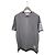 Thom Browne Graues Milano Baumwoll-T-Shirt mit kurzen Ärmeln
