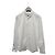 Burberry Camicia a quadri Slim Fit in popeline bianca