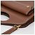 Burberry Mini Leder-Tote-Bag mit Stepptaschen Braun - Ansicht 16