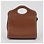Burberry Mini Leder-Tote-Bag mit Stepptaschen Braun - Ansicht 7