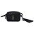 Autre Marque Borsa crossbody matelassé monogram nera con cintura