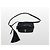 Autre Marque Borsa crossbody matelassé monogram nera con cintura - vista 11